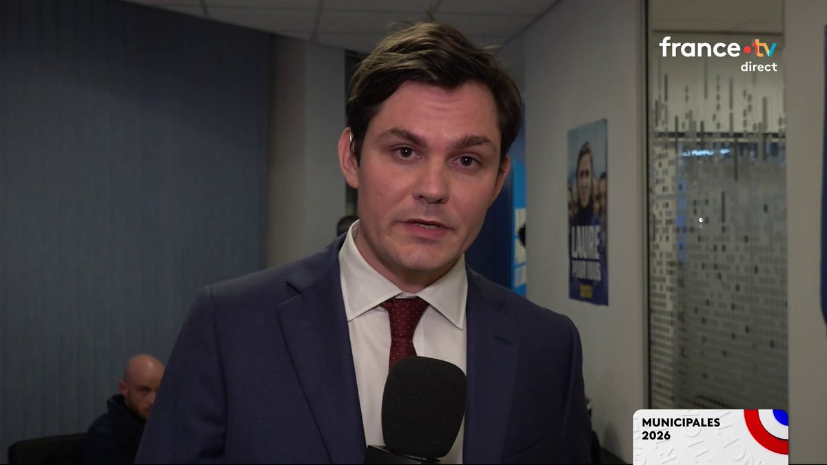 🔴🇫🇷"C'est un choc", réagit l'un des soutiens de Laure Lavalette. La candidate RN était annoncée favorite et était arrivée en tête du premier tour. Selon les premières estimations, elle est battue à Toulon (Var) par la maire sortante Josée Massi (DVD). #Municipales2026