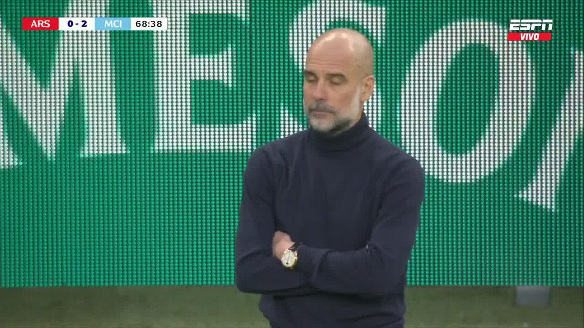 😬❌ A Pep Guardiola NO LE GUSTARON los jueguitos de Rayan Cherki y esta fue SU CARA.