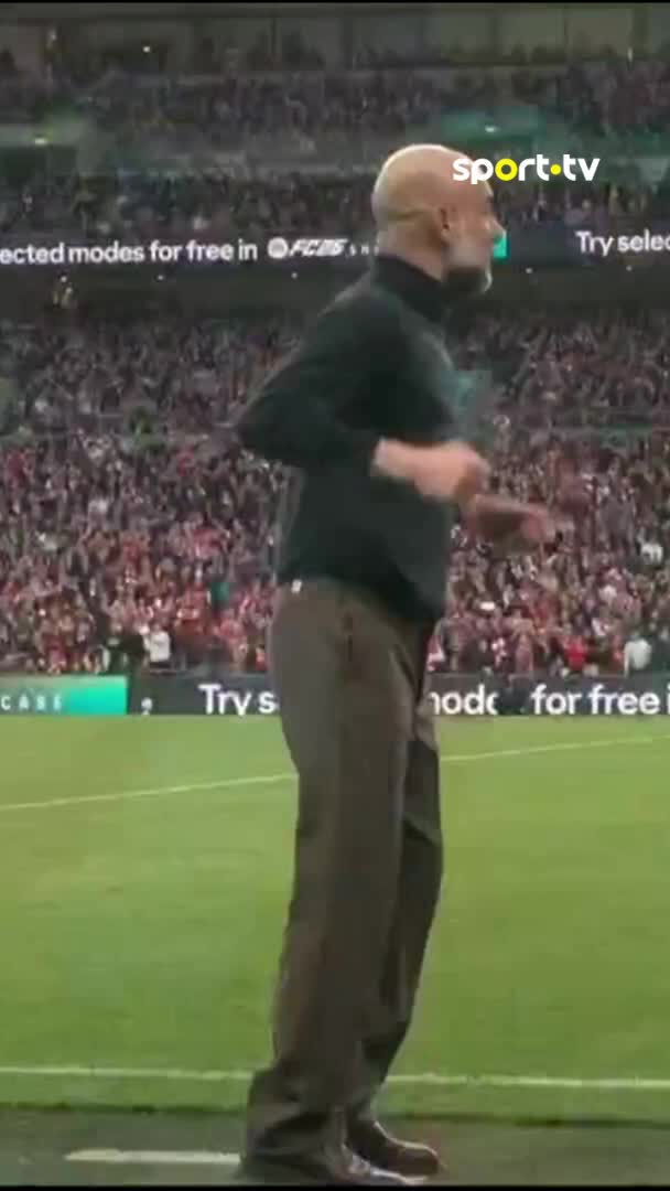 Arsenal maçındaki gol sevinci üzerine Pep Guardiola: "Sevineceğim çünkü ben henüz yapay zeka değilim. Ben bir insanım."