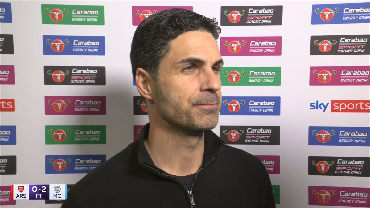 "Any regrets about the choice of goalkeeper?" "No, I would do it again." Mikel Arteta defends Kepa Arrizabalaga's mistakes in Arsenal's Carabao Cup final defeat to Man City.