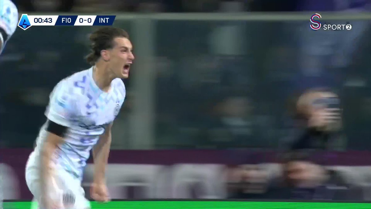Daha balığı yemeden… Inter, 40. saniyede Esposito ile öne geçti.