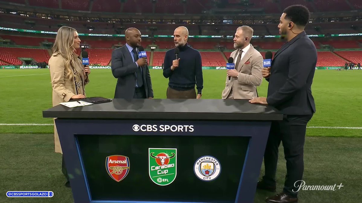"This is the strongest [team] in Europe right now... They are the benchmark." Pep Guardiola on why beating Arsenal means so much to Manchester City 🔵