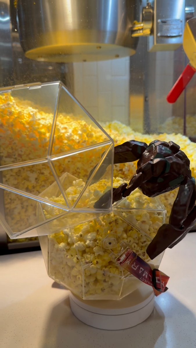 The Project Hail Mary Rocky Habitat and Helmet popcorn buckets are now available in theatres! 🍿 Which one is your favorite?