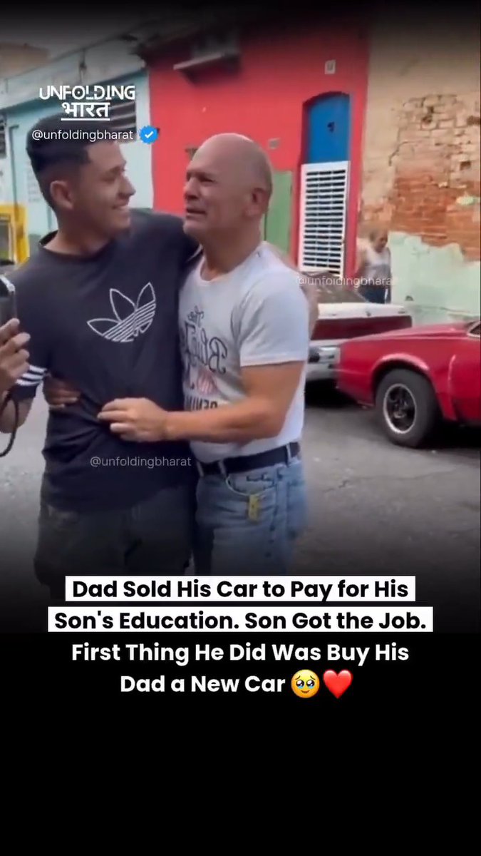 A son became a father A father bacame a son