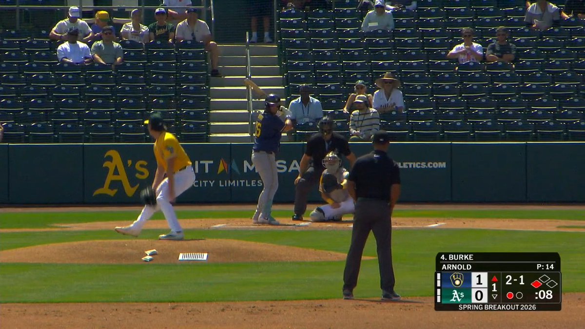 Big Blake Burke drives in our second run #SpringBreakout