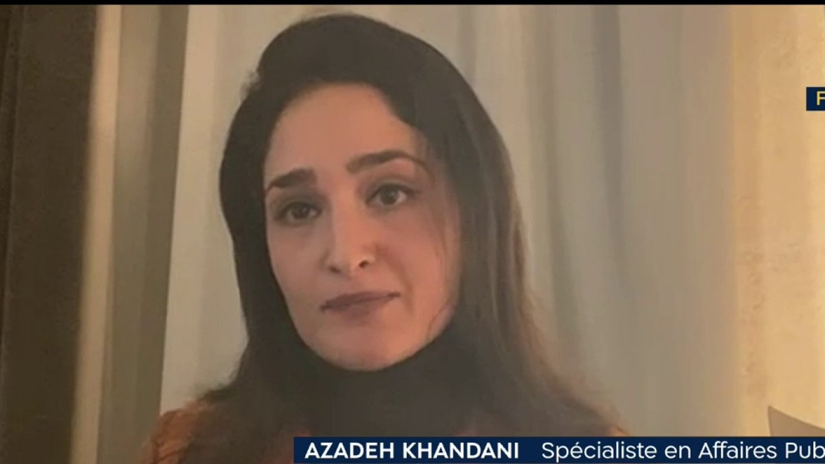 "Le prince héritier Reza Pahlavi est aujourd'hui le leader de cette révolution qu'on nomme du lion et du soleil. Il porte la voix des millions d'Iraniens" Azadeh Khandani, spécialiste en affaires publiques