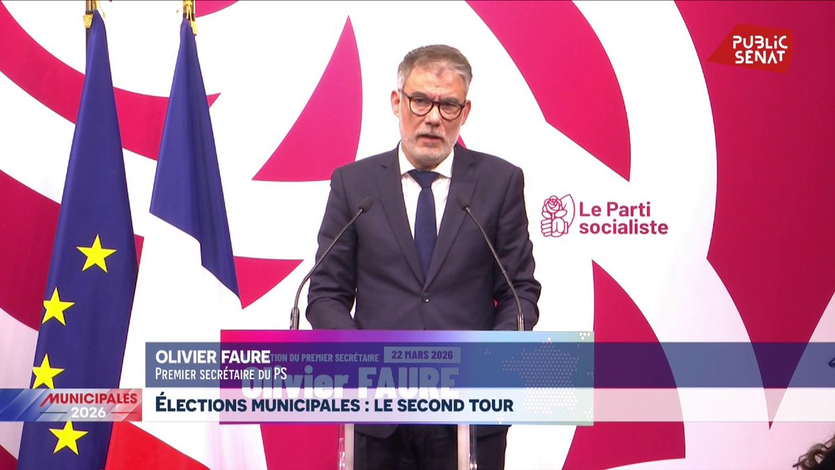 "La provocation outrancière, la conflictualisation à tort et à travers, les dérapages antisémites sont une voie sans issue. Les gauches irréconciliables conduisent de la même façon à une impasse", estime Olivier Faure, appelant chacun au "sursaut démocratique". #Municipales2026
