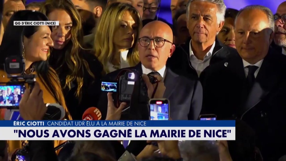🔴🇫🇷 ALERTE VIDEO I Eric Ciotti annonce sa victoire après une lutte acharnée pour débrancher la mairie de NIce du système Estrosi. UNE GRANDE VICTOIRE.