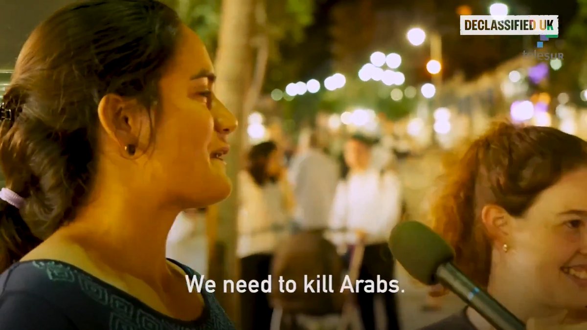 "Israeli society has gone full fascist. It's like Berlin 1930." Abby Martin describes her horrifying experience in Jerusalem where every single person she spoke to espoused casual genocidal rhetoric against Palestinians. The footage speaks for itself.