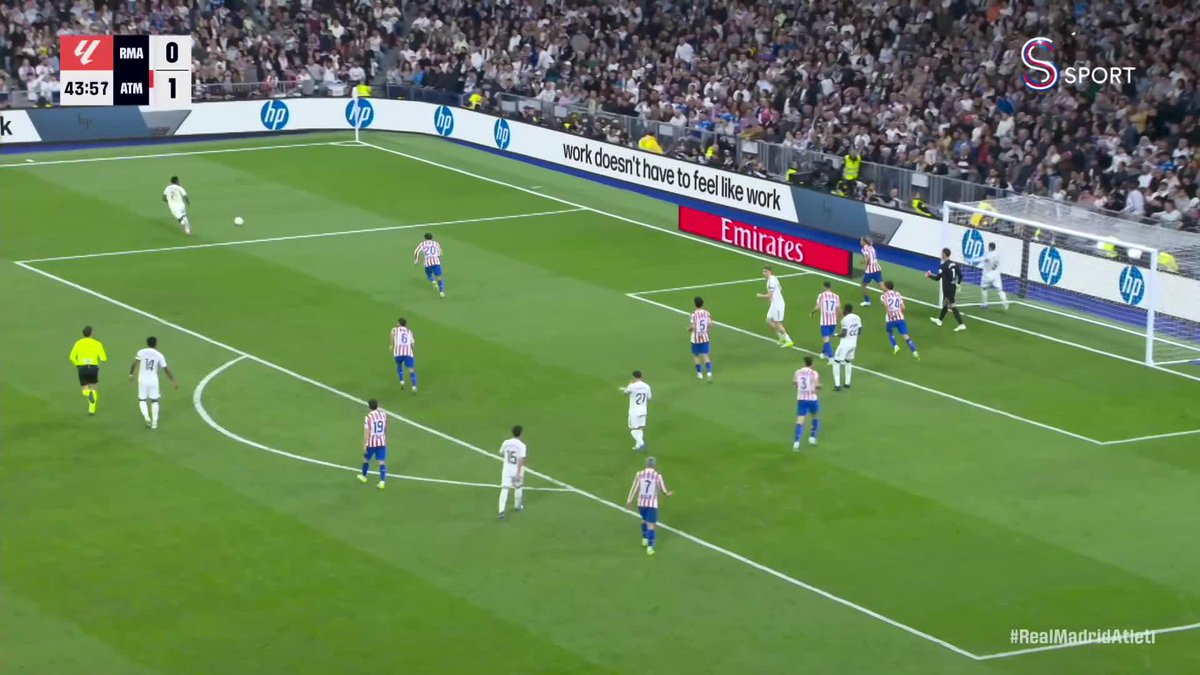 Real Madrid, Atletico kalesine baskı kurmaya devam ediyor! 🌪️