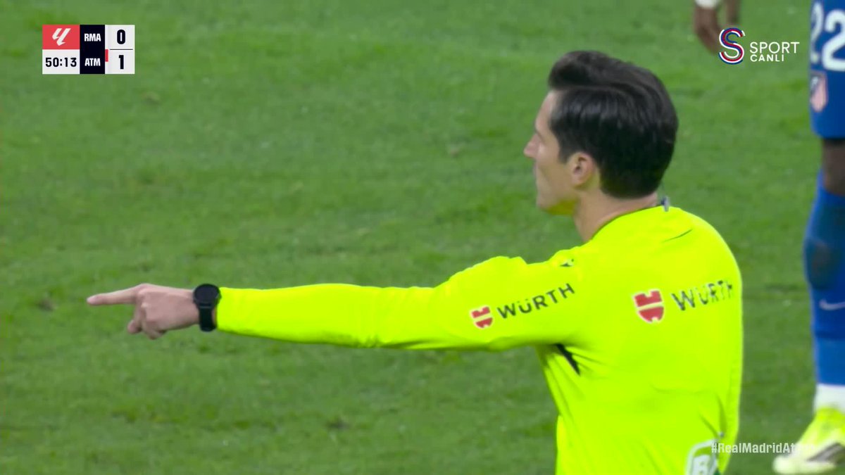 Real Madrid, 51. dakikada penaltı kazandı.