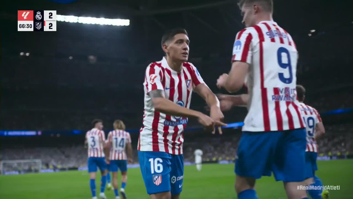 MOLINA ARE YOU MAD? ANOTHER GOLAZO TO TIE THE MADRID DERBY 🤯