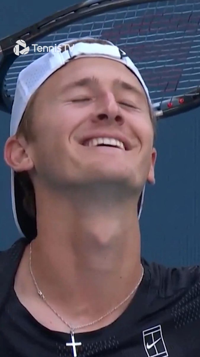 WHAT 👏 A 👏 MOMENT 👏 Look at what it means to Sebastian Korda as he defeats World No. 1 Alcaraz on home turf! Miami Open | #MiamiOpen