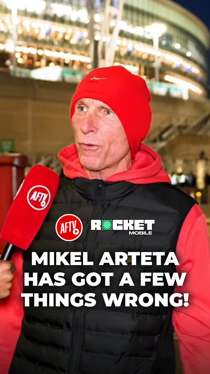 Arsenal have got EVERYTHING wrong today! 😔 Get unlimited data, calls, and texts for just £16 a month! Switch now to Rocket Mobile 👉 #ad UK only. T&Cs apply. #FanCams