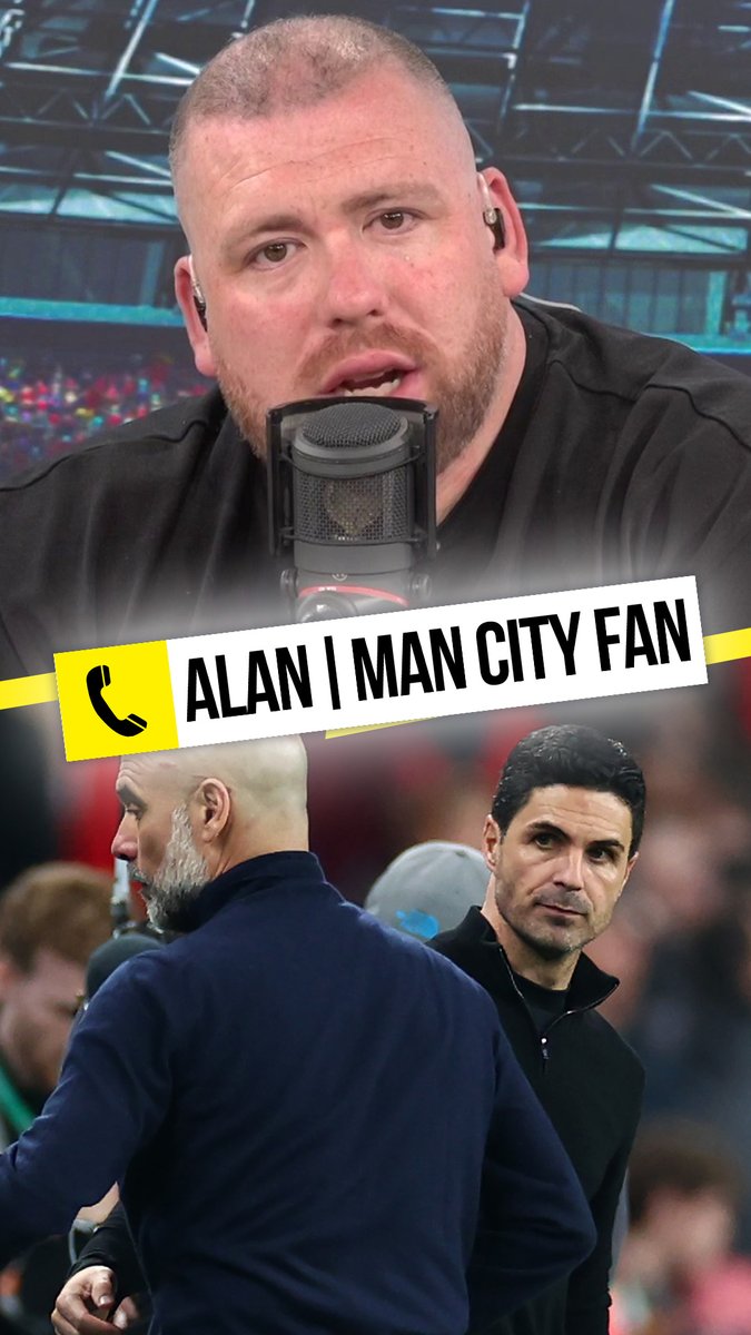 "Football 1-0 Anti-Football!" This Man City fan had a harsh message for Arsenal & their fans after beating them 2-0 in the Carabao Cup final! 👀