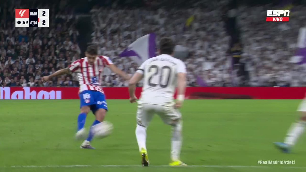 Cada toma es aún mejor. Qué disparate de gol.