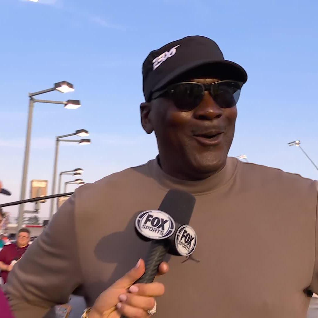 "He did an unbelievable job." That's some high praise from the bossman MJ.
