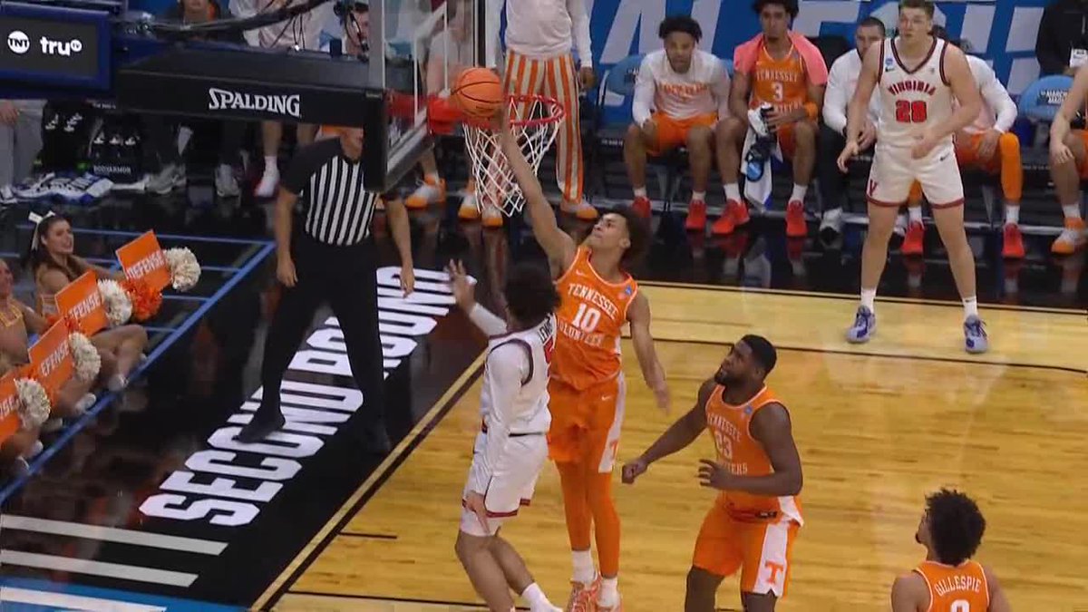 "AMENT! Sends it down to Pat's Cheesesteaks!" - Andrew Catalon HUGE block Tennessee Basketball.
