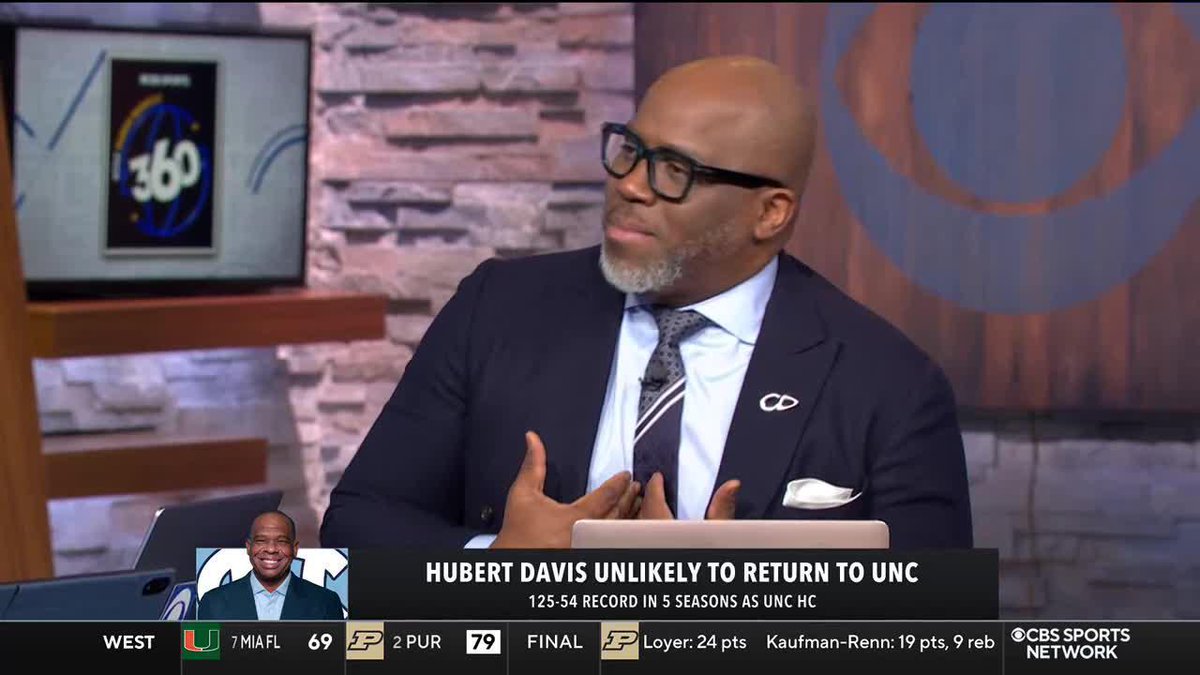 "What they're doing at Duke is something that's affecting what's going on at Carolina." Chris Walker on Hubert Davis' future at UNC.