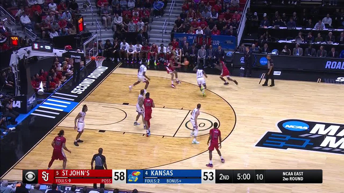 EJIOFOR FINISH AND PICKS DP'S POCKET 🔒 #MarchMadness St. John's Men’s Basketball