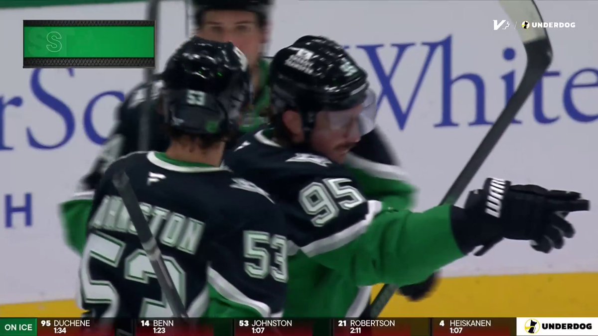 23 powerplay goals this season for Wyatt Johnston!! That's a new Dallas Stars franchise record! ⭐