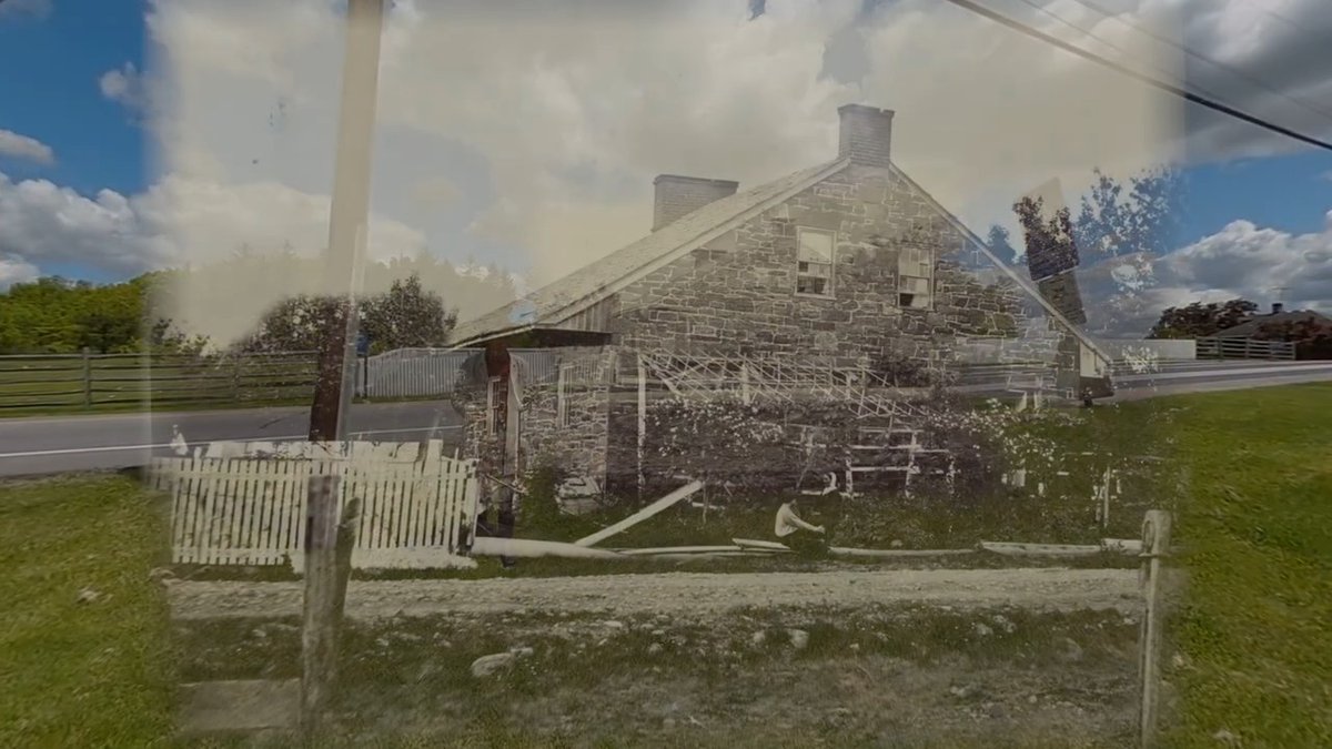 One of the most remarkable things about the preservation of Robert E. Lee's Headquarters is the photos of the home taken just days after the Battle of Gettysburg in July of 1863. Join Garry Adelman as he "steps into" Mathew Brady's historic shots. Take note of Mary Thompson, who can be seen in the foreground of the photos. She had lived in the house for 17 years by the time of the battle, and remained in her home, tending wounded soldiers, as the battle raged outside her door. #WomensHistoryMonth