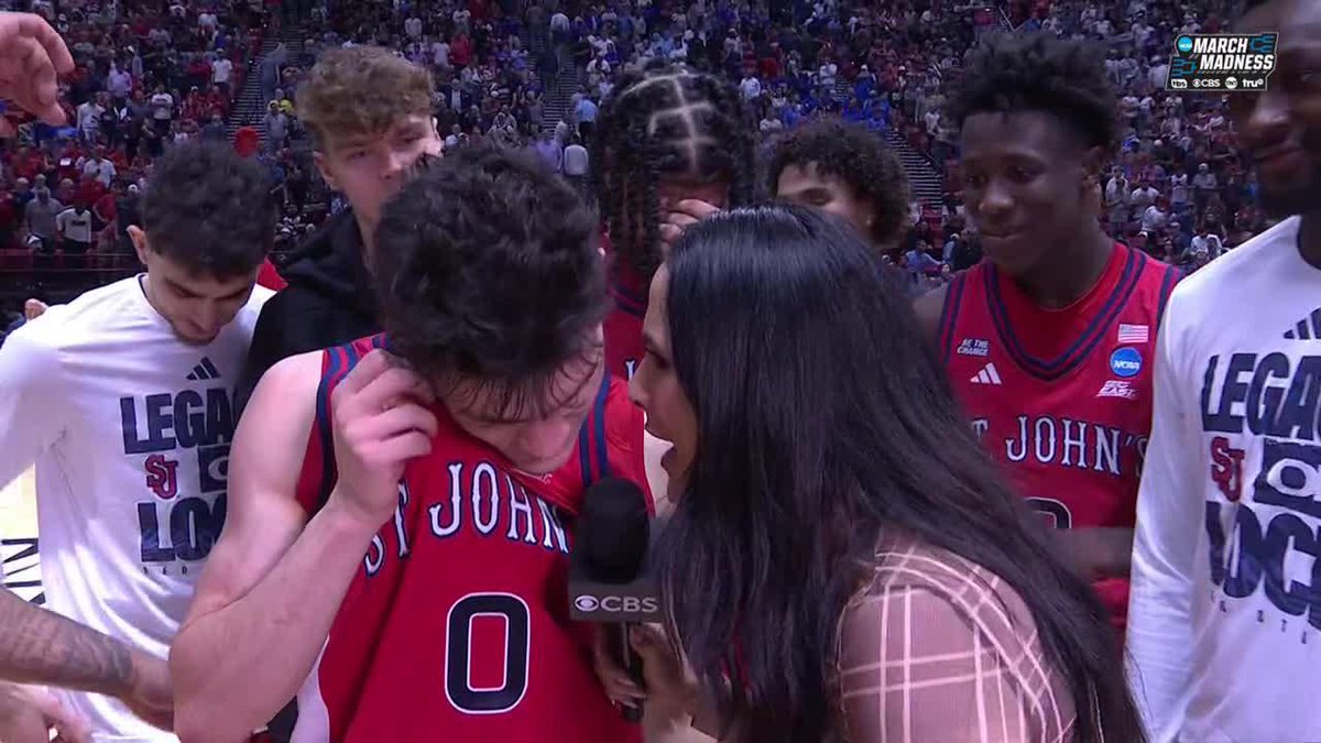 "Man we got a bunch of dogs. We could have gave in a lot this year but you know we put our head down, came to work everyday. Just a resilient group" Dylan Darling to Lauren Shehadi following his game winning shot