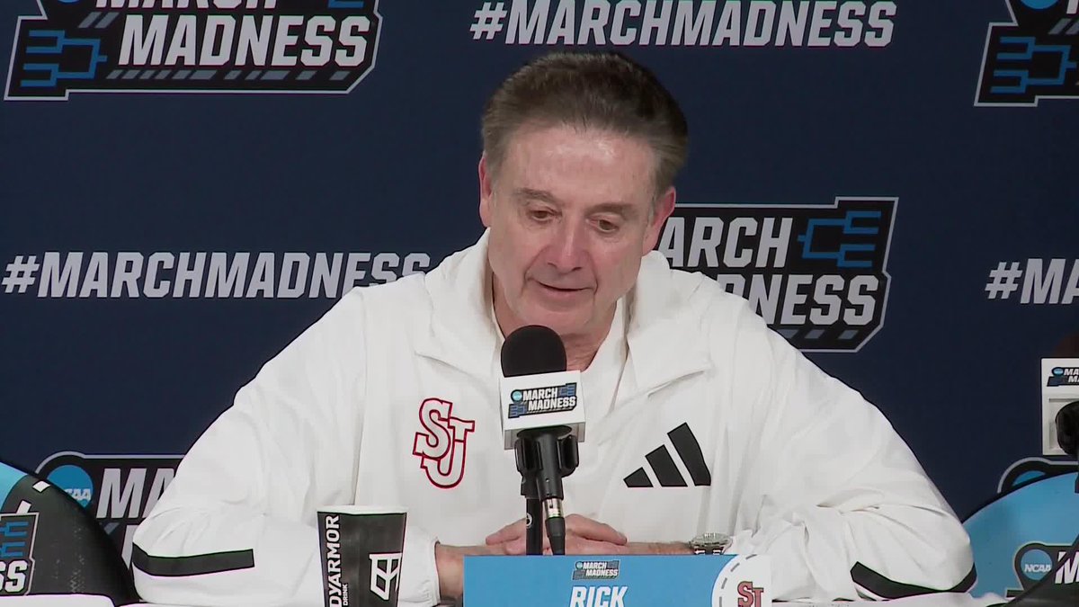 "I'm hoping we can get Duke at the buzzer next." Rick Pitino is looking for revenge against Duke in the Sweet 16 for what happened in 1992. 👀