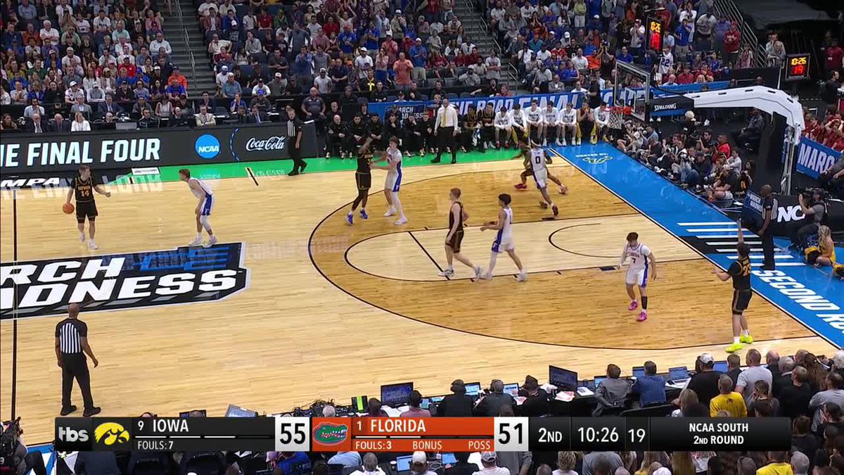 Don't look now, the Gators are storming back ⛈️ #MarchMadness Florida Gators Men’s Basketball