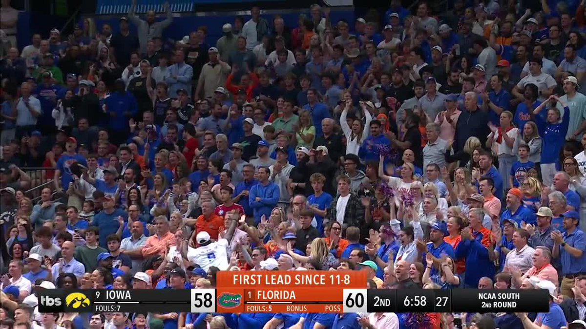 FLORIDA BACK UP 🔥 #MarchMadness