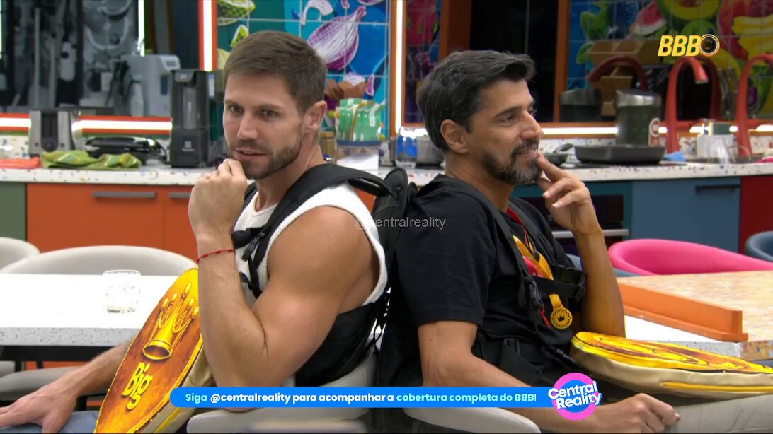 🚨Após muita luta e sofrimento num dos piores Castigos do Monstro da história, Jonas e Cowboy foram liberados! #BBB26