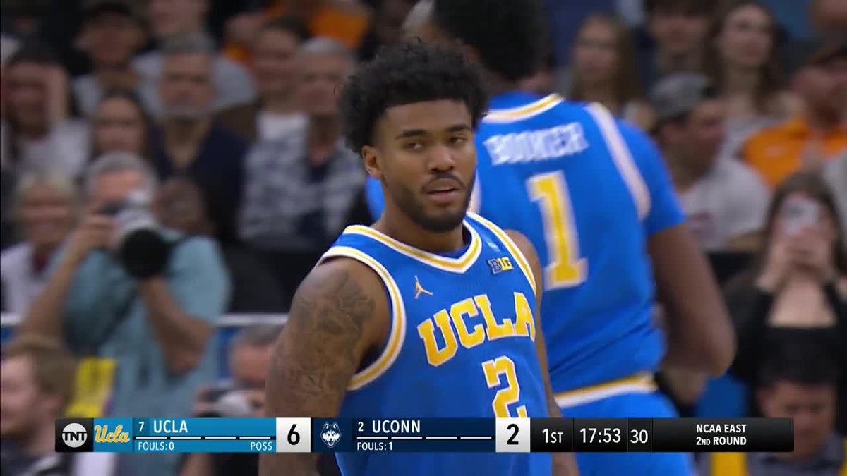 Xavier Booker got 🆙 #MarchMadness UCLA Men’s Basketball