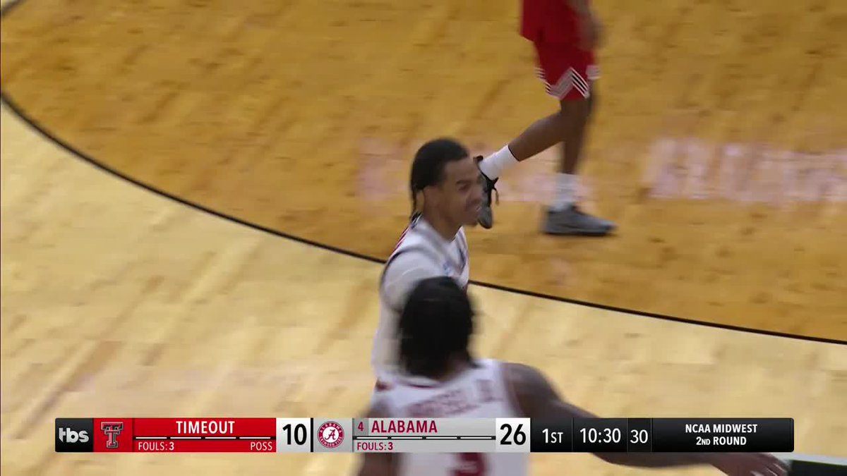 Alabama has THE MOST NCAA Tournament wins IN THE SEC since 2020. The Crimson Tide are on to the Sweet 16.