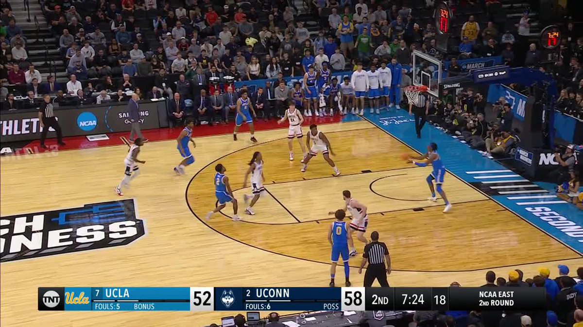 UCLA keeps battling 👀 #MarchMadness