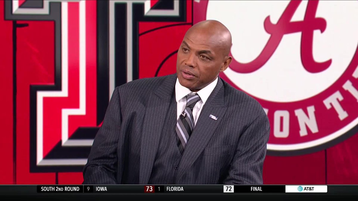 Chuck put a little more oomf behind his 'Roll Tide' than expected 🤣🐘