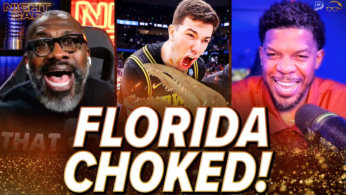 The Iowa Hawkeyes advance to the Sweet 16 for the FRIST TIME since 1996 as they take down the #1 Seed Florida Gators! 👀 "This is #MarchMaddness!" shannon sharpe | Chad Johnson | isojoe | #Nightcap