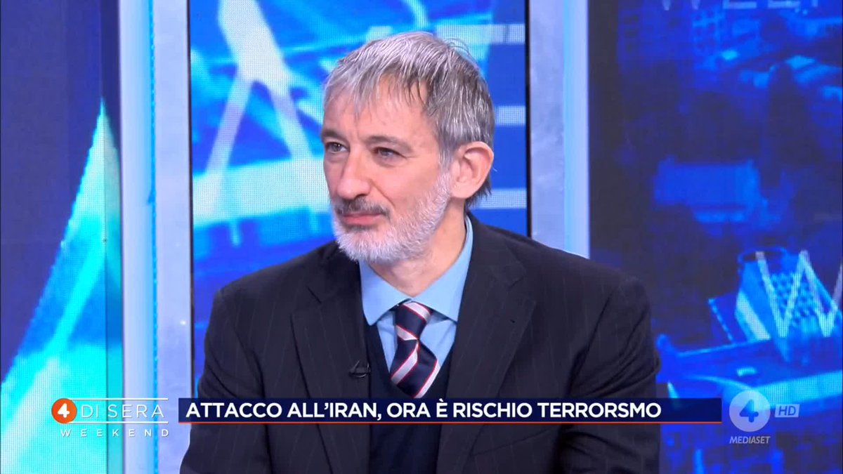 Senaldi: "La guerra l'ha iniziata l'Iran, non Trump". Si sa, i giornalai di destra ce la fanno in testa e ci dicono che è champagne. #Senaldi #Governodellavergogna #Trump #Iran #23marzo