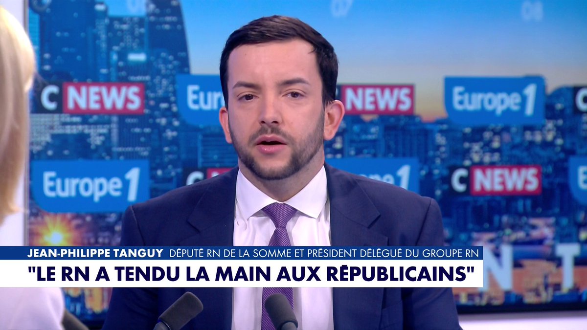 Selon Jean-Philippe Tanguy, député RN de la Somme, «monsieur Wauquiez et monsieur Retailleau ne sont pas de droite, ils ont la même position que monsieur Attal ou monsieur Glucksmann». Toute l'info est à retrouver sur