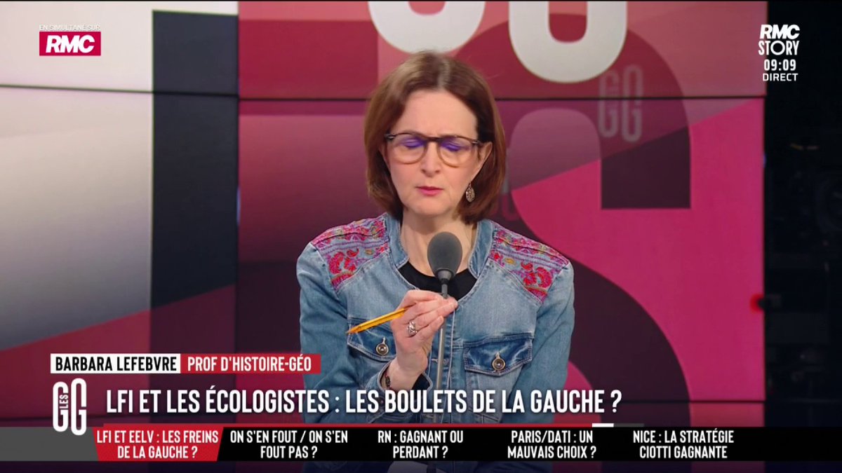 🔴 LFI: une stratégie manquée? 🗣️ Barbara Lefebvre dénonce le comportement du mouvement: "La stratégie de Mélenchon, d'avoir extrêmisé, n’est pas très payante. Cela montre que les provocations racistes et antisémites ne fonctionnent pas." #GGRMC