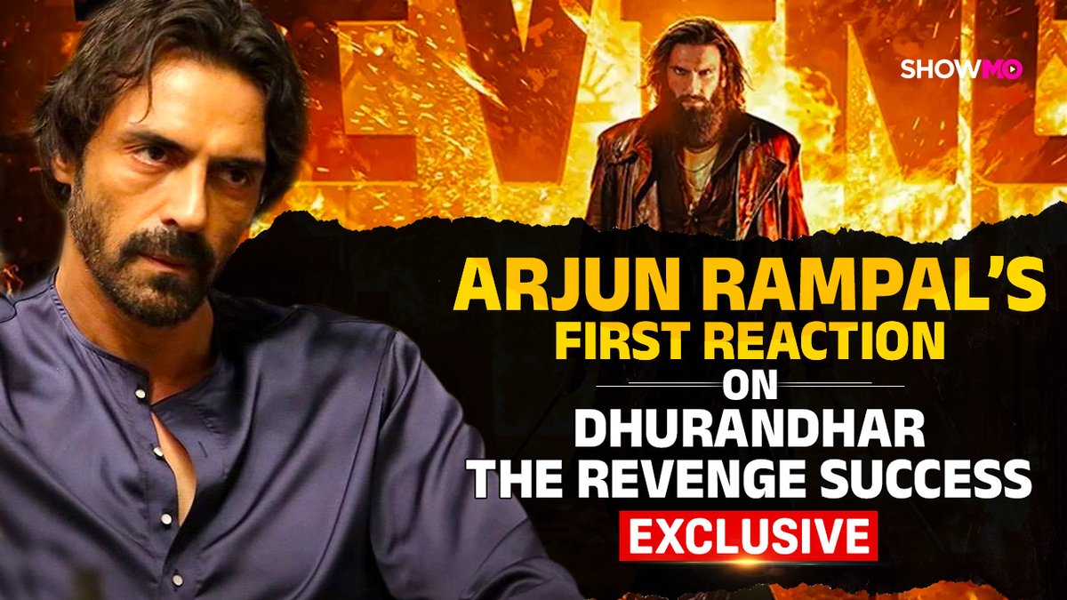 #Exclusive: arjun rampal reacts to Dhurandhar: The Revenge love, tells India Today’s Bhavna Agarwal (Bhavna Agarwal), “I’m still processing it.” Credits Aditya Dhar, Vikash & Ojas: “I’m as good as my directors.” On his transformation: “Just being real and honest to the character.” #DhurandharTheRevenge #AdityaDhar #ArjunRampal