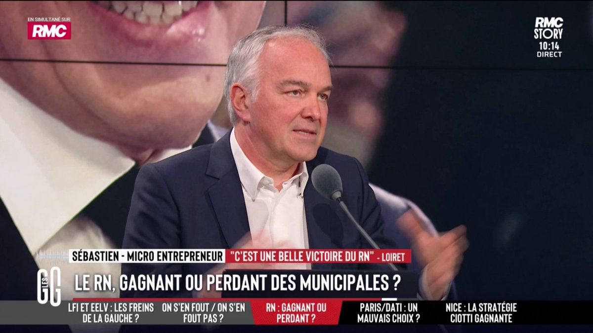 🔴 Le RN s’enracine dans de nombreuses villes 🗣️ Une arme pour 2027, selon Olivier Truchot : "Le RN est en train de s’implanter. Cela va lui servir pour la présidentielle. Quand il faudra faire campagne, il y aura des militants et des relais sur place." #GGRMC