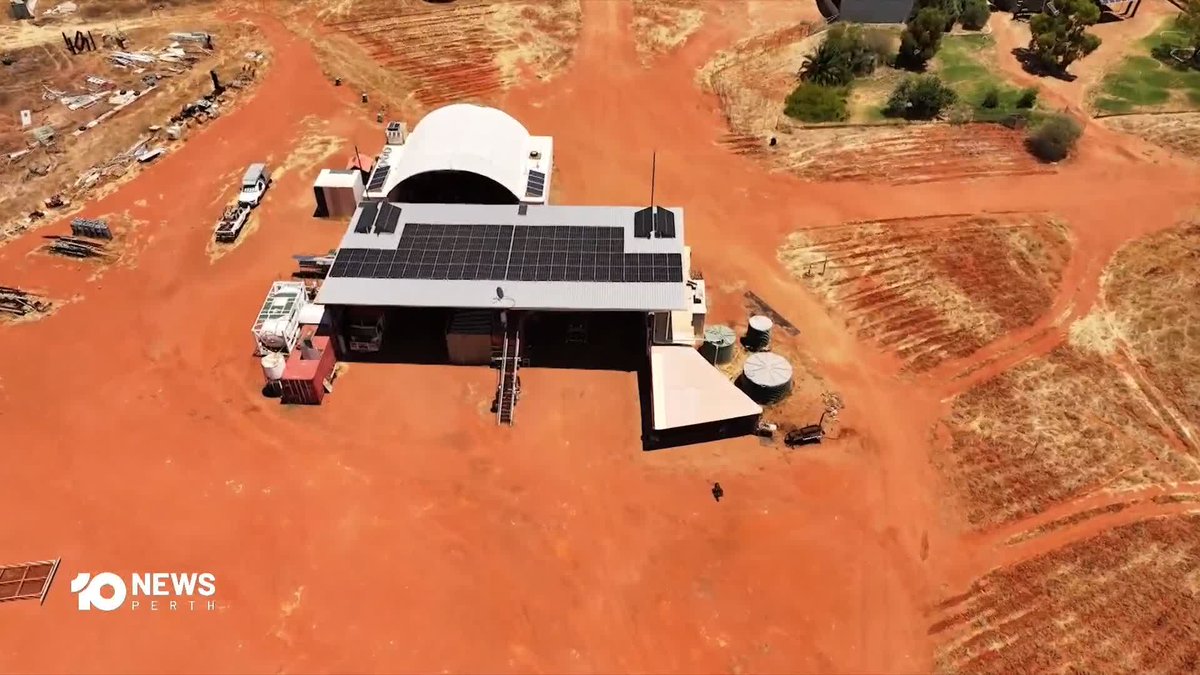 Exclusive: A farmer in WA's Midwest is living off the grid powering his farm and lifestyle with the sun. Jeffrey Johnson is encouraging others living rurally to embrace renewable energy as the rest of the nation grapples with soaring fuel prices.