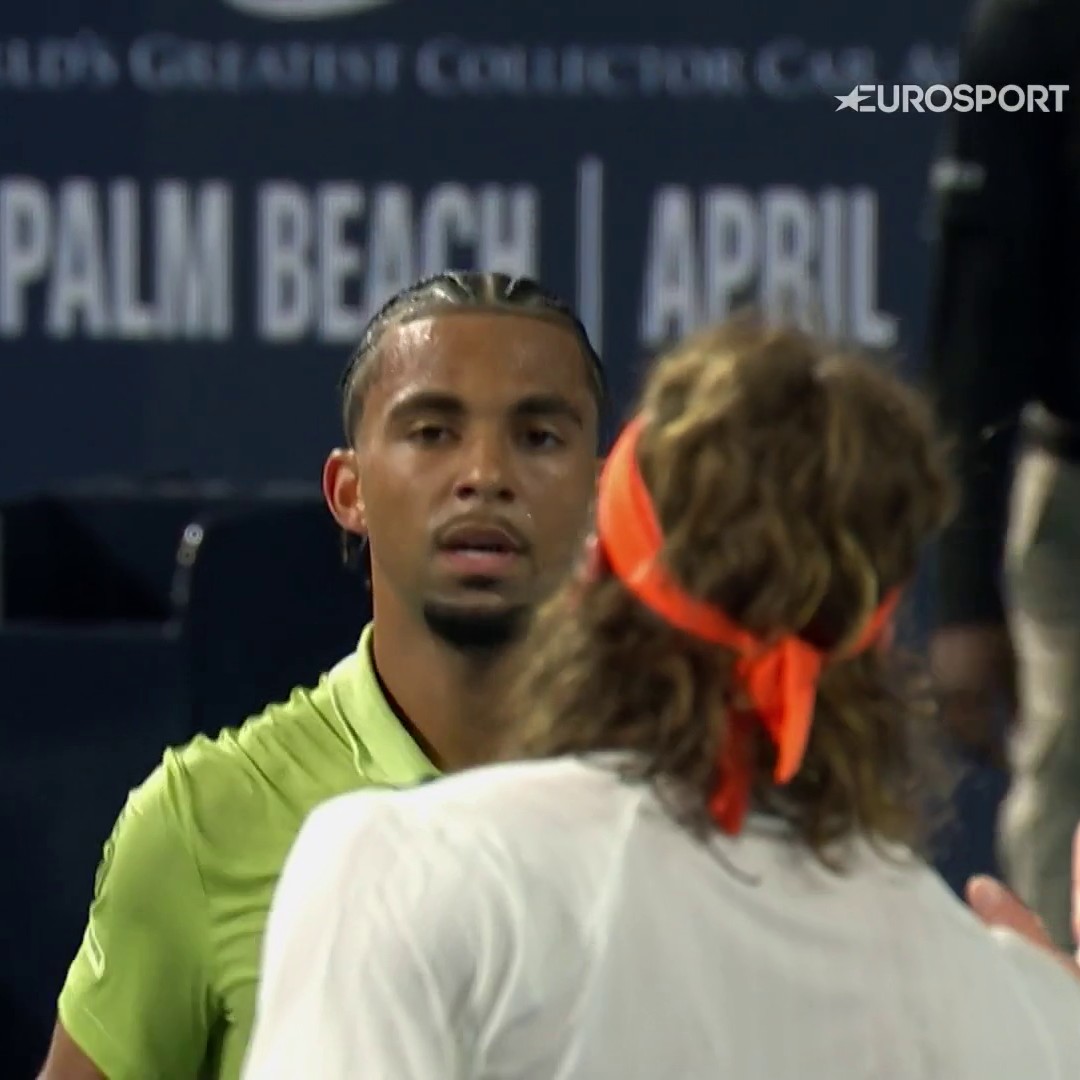 🇫🇷 6-0, 6-1 en 55 minutes : Arthur Fils sans pitié pour Stefanos Tsitsipas ! Le Masters 1000 de Miami, c'est sur Eurosport et HBO Max #MiamiOpen #HomeOfTennis