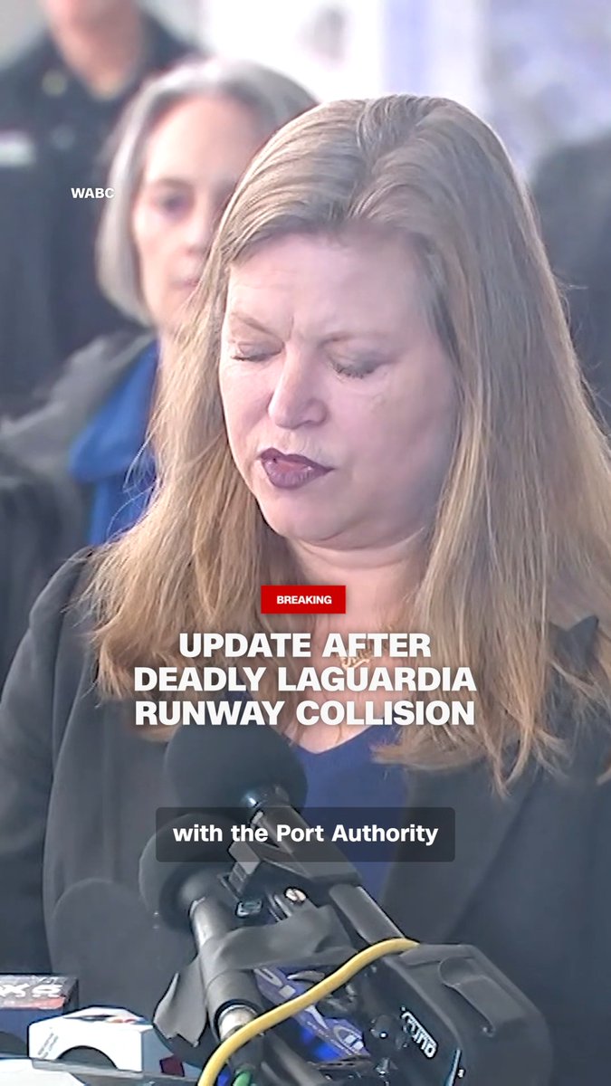 Port Authority Executive Director Kathryn Garcia says two pilots were killed and 41 people were taken to the hospital after an Air Canada plane hit a fire truck during landing. The airport will remain closed until 2pm as the investigation continues. Follow live updates