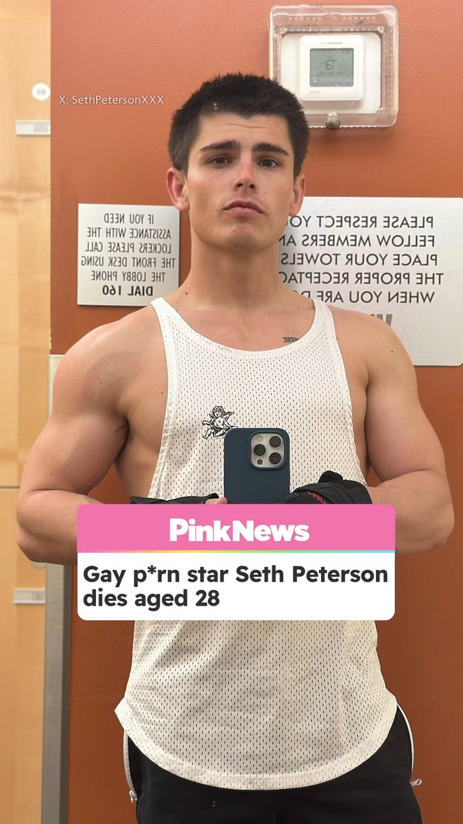 Adult film performer Seth Peterson has reportedly died aged 28 after being found at his home in Los Angeles. Read more ➡️