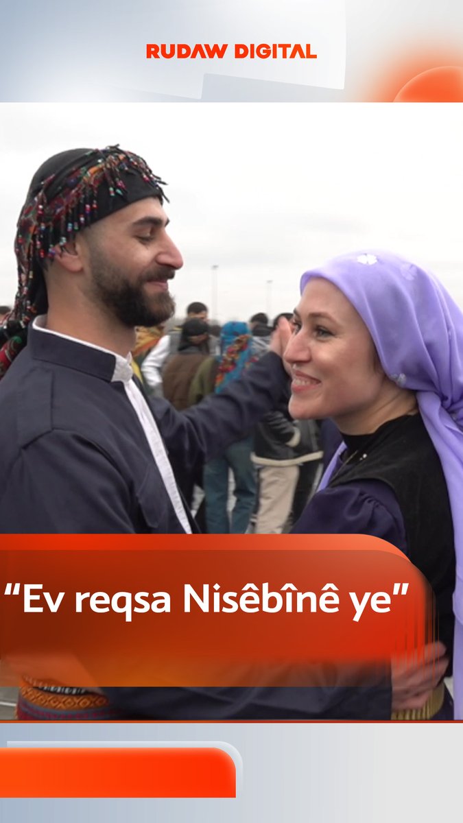 #VÎDEO- “Ev reqsa Nisêbînê ye” Kurd li Newrozê jî romantîk in, ev Newroza Stenbolê ye. Zeyneb û Mirad Newroza xwe bi "reqsa Nisêbînê" pîroz dikin #Newroz