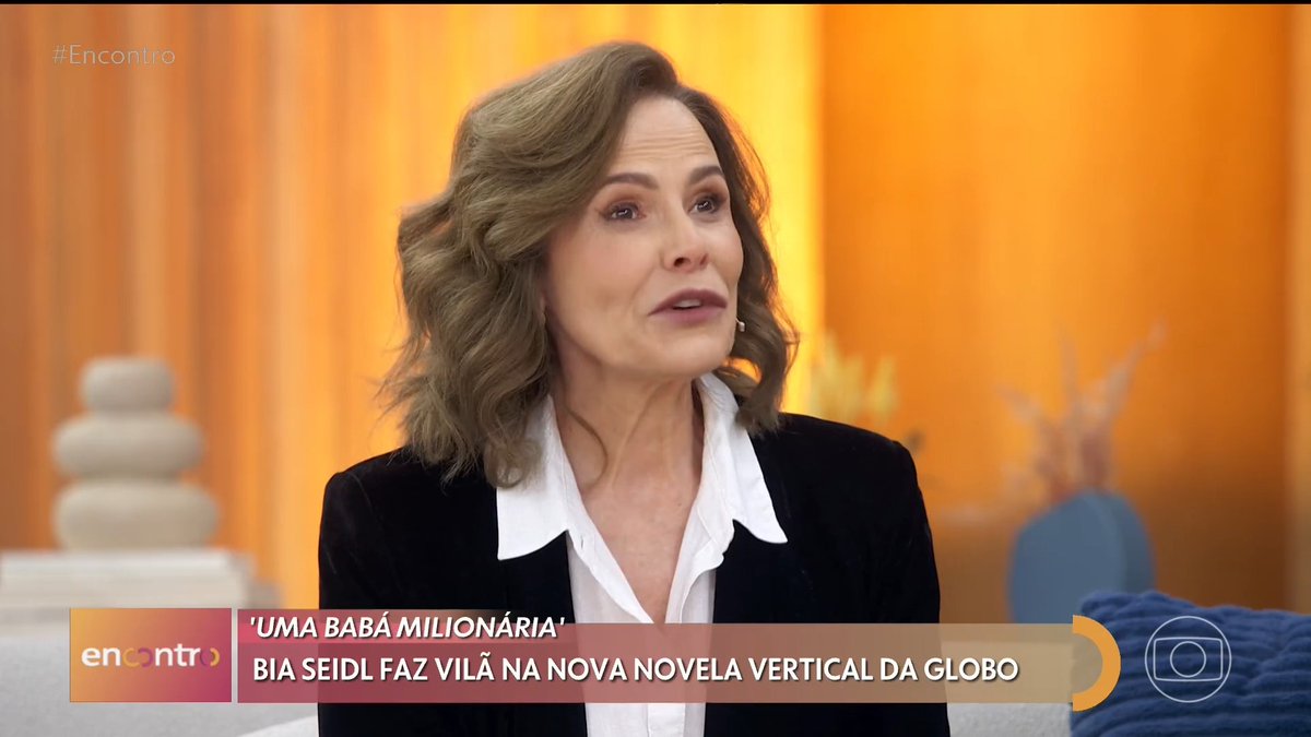 depois de mais de 13 anos, ela tá de volta 💃 Bia Seidl fala sobre seu retorno à minha telinha no novo formato de novela vertical ✨ #Encontro #TVGlobo