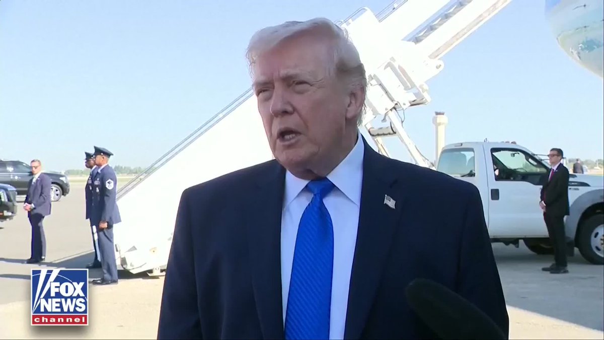 BREAKING: "We have numerous leader groups. They've all been killed. Very dangerous position. Khomeini was killed. Khomeini's son is unavailable. Nobody knows what happened to him." "They do have some leaders left. Because we blew up group number one, group number two, group number three. But we think we have people that are very representative of the country and will do a good job." - President Trump