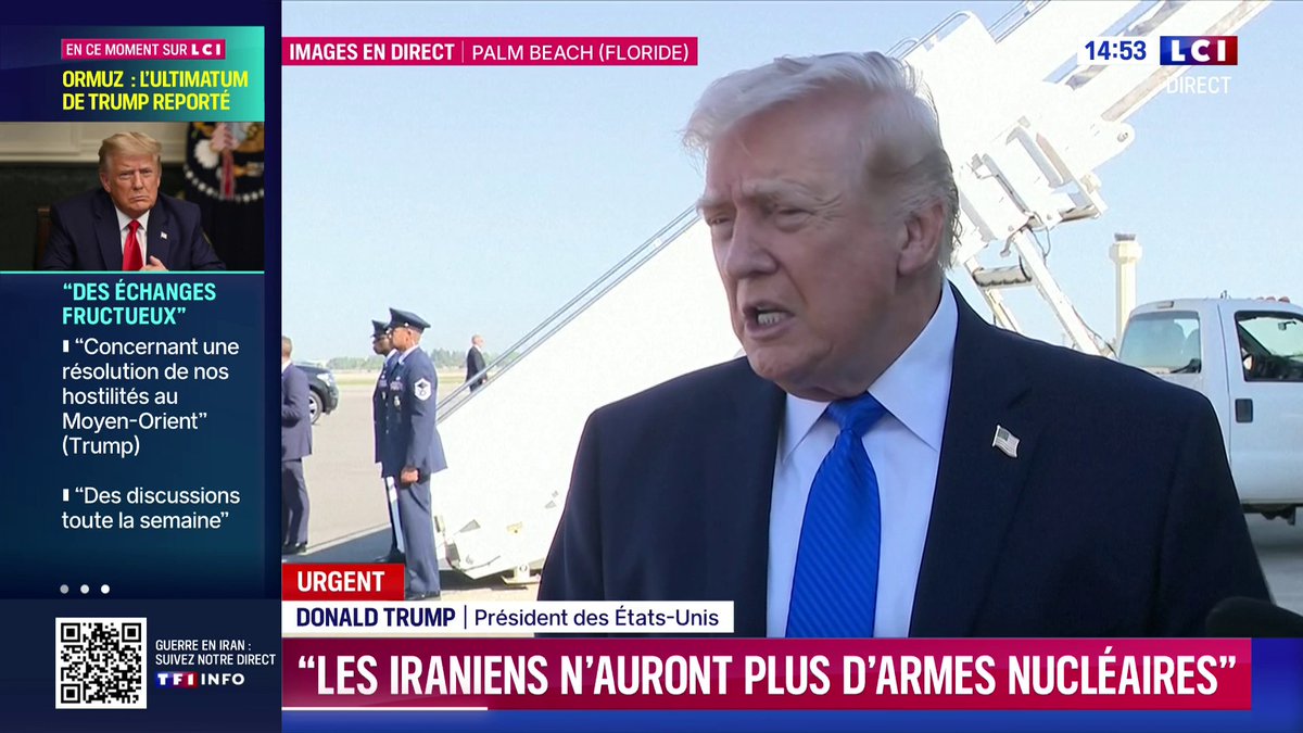 🔴 Guerre en Iran : Trump s'exprime 🗣️"Ali Khamenei a été tué. Son fils, on ne sait pas si il est vivant, on ne l'a pas vu. (...) Je ne le considère pas comme un dirigeant."