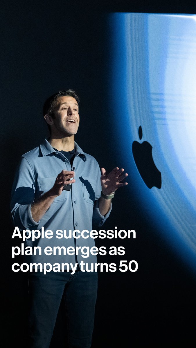 Interviews with Apple insiders reveal a growing consensus that John Ternus is the leading contender to become the company's next CEO. Mark Gurman has more